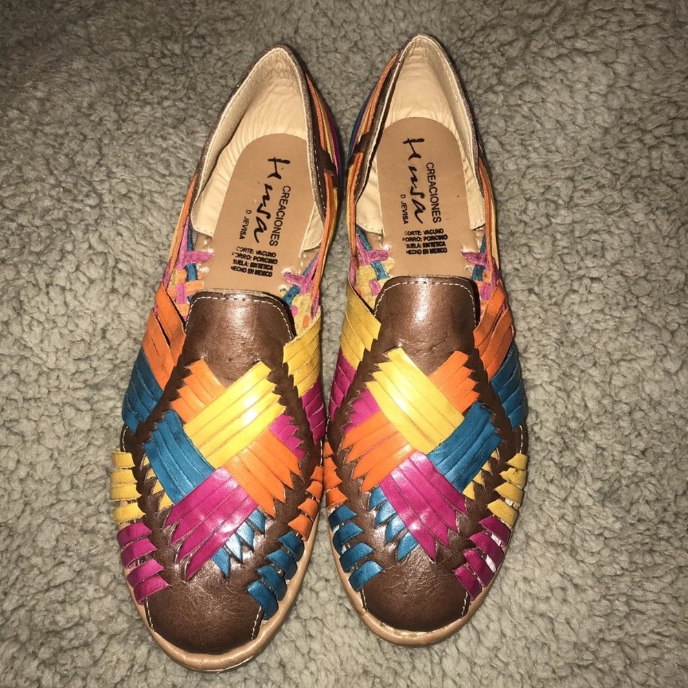 Women’s Genuine Leather Mexican Huaraches shoes
